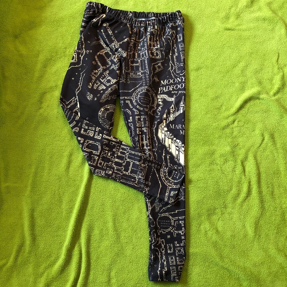 Harry Potter Marauder’s Map Leggings